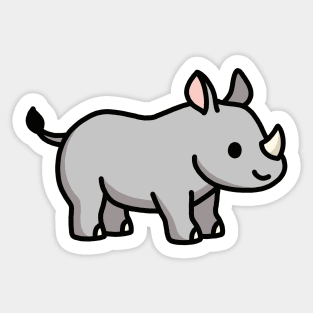 Rhino Sticker